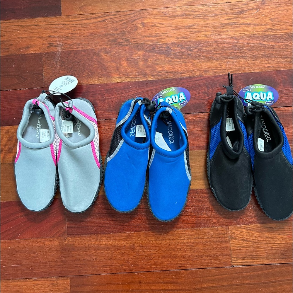 NWT Water Shoes - Children’s size 1-2 - Bundle of 3 Pairs